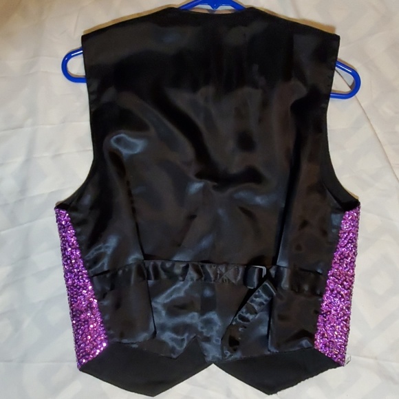 001 USA Beaded Sequin Vest - Picture 2 of 4